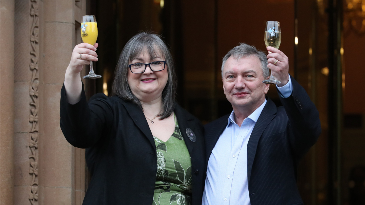 Elaine won £2.7m on National Lottery and still worked stacking shelves at M&S
