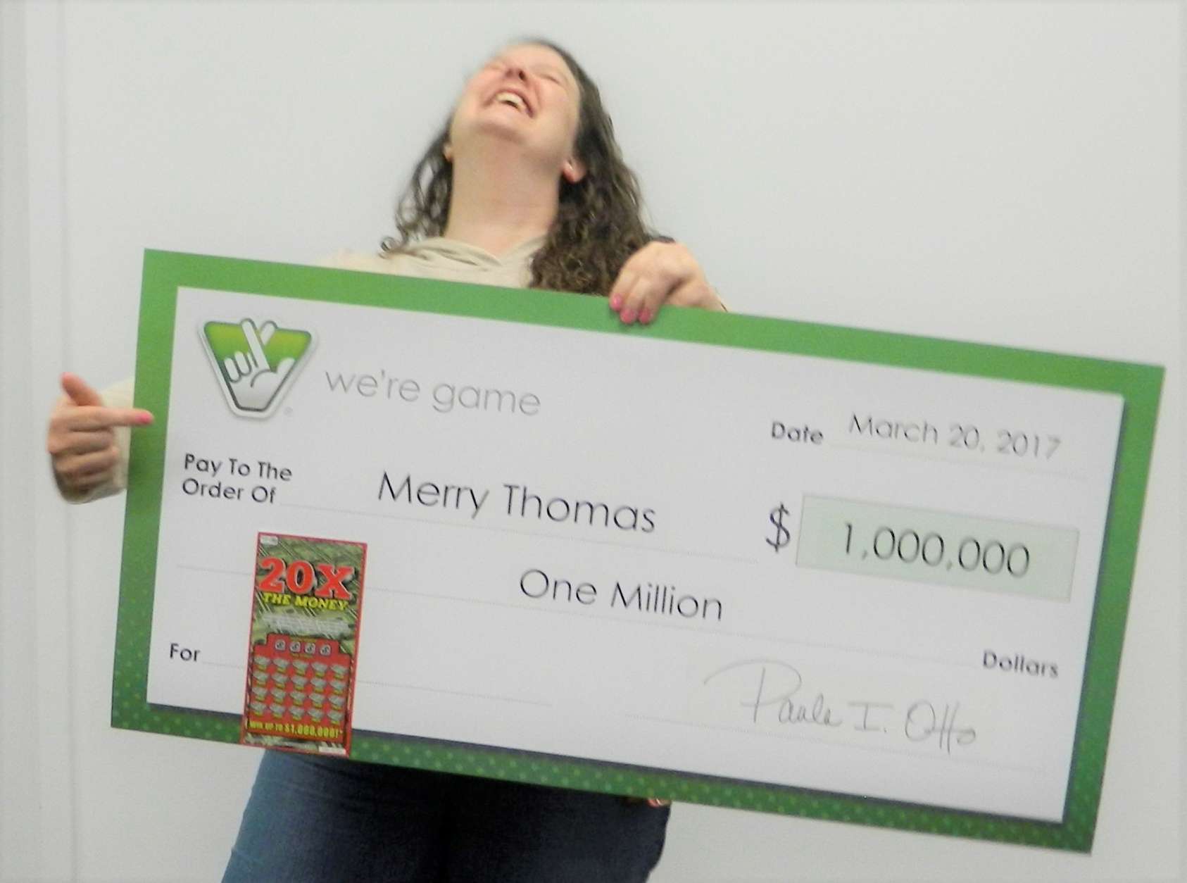 Who has the  million Powerball ticket bought in Fredericksburg?